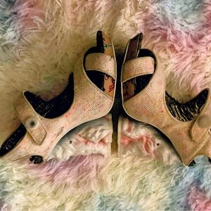 Women's Mary Jane Heels by Irregular Choice Kitten Cat Concept Heels size 36